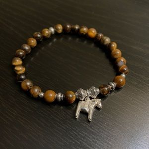 Swedish Dala horse bracelet